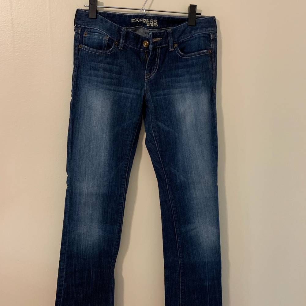 Express boot cut jeans